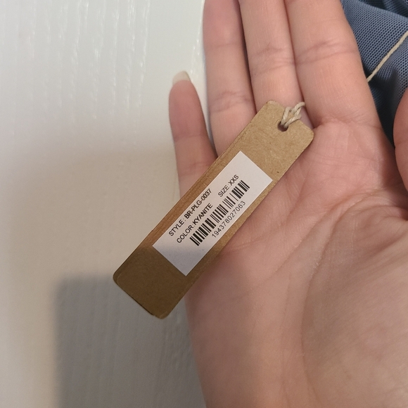 353 NWT skims Gray Ribbed Bralette - Picture 4 of 4